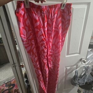 a new day Red and Pink Wide Leg Pants